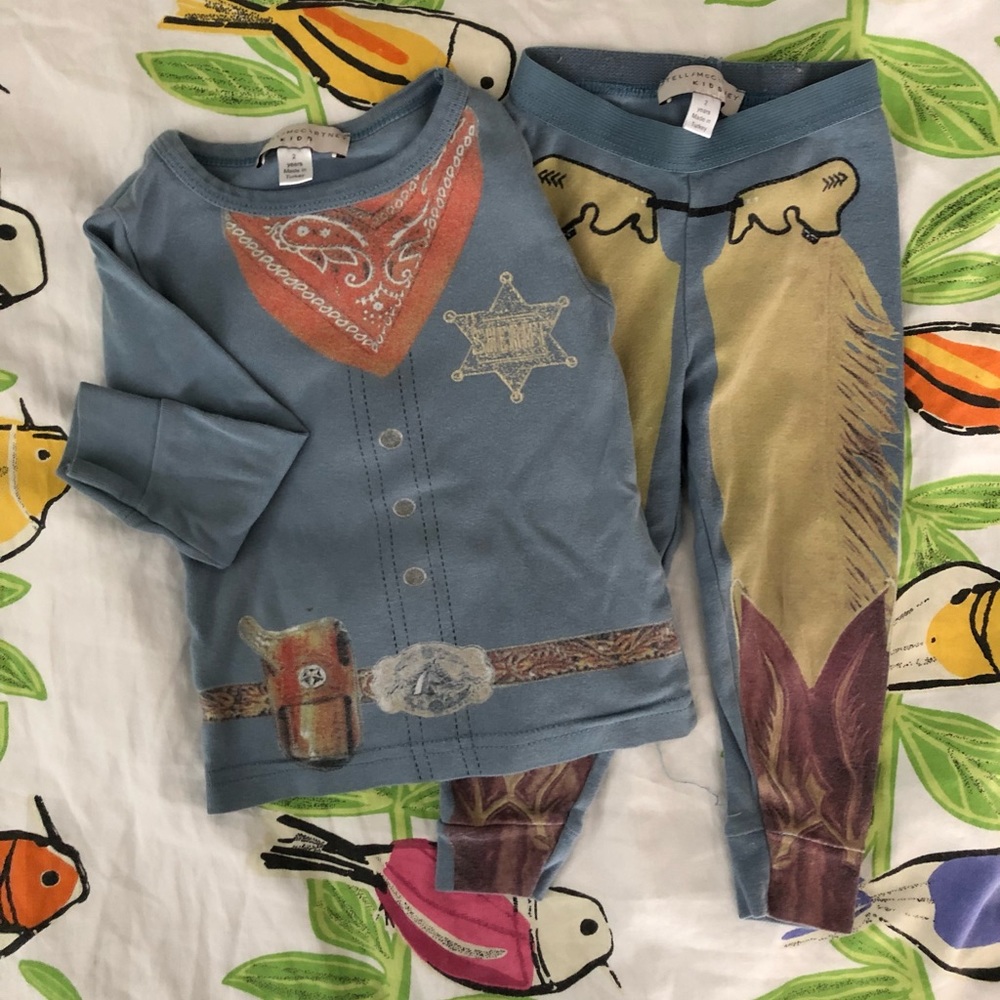 Stella McCartney Kids Cowboy Pajamas-2T